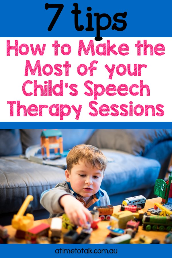 How to Make the Most of Your Child’s Speech Therapy Sessions Time to